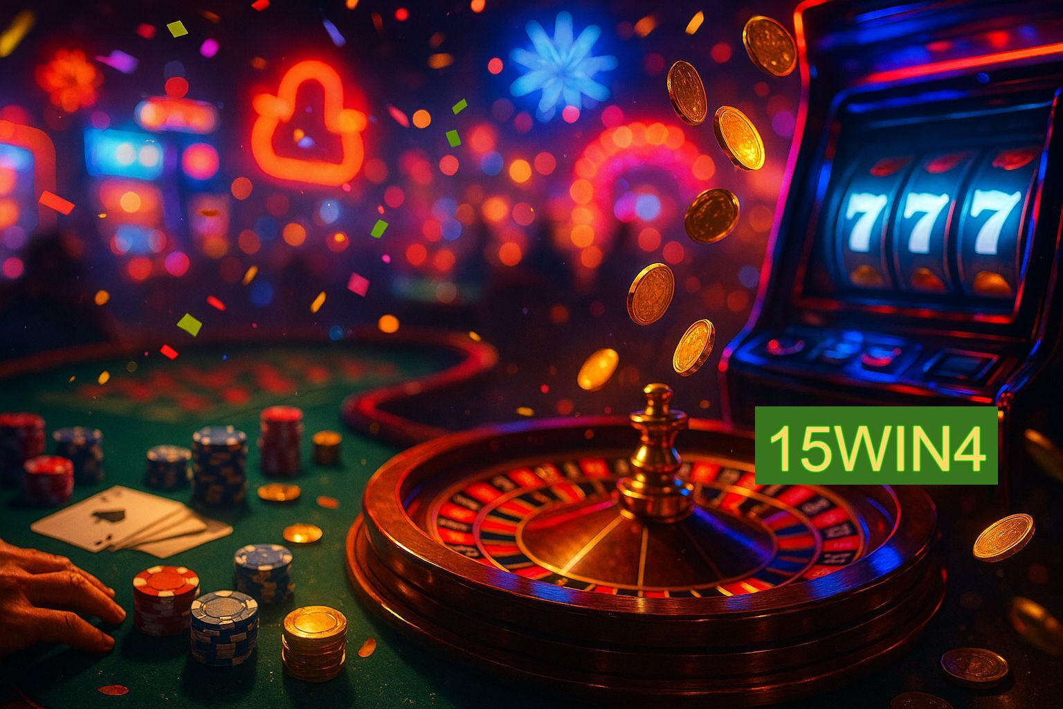 Jogos emocionantes no 15WIN4