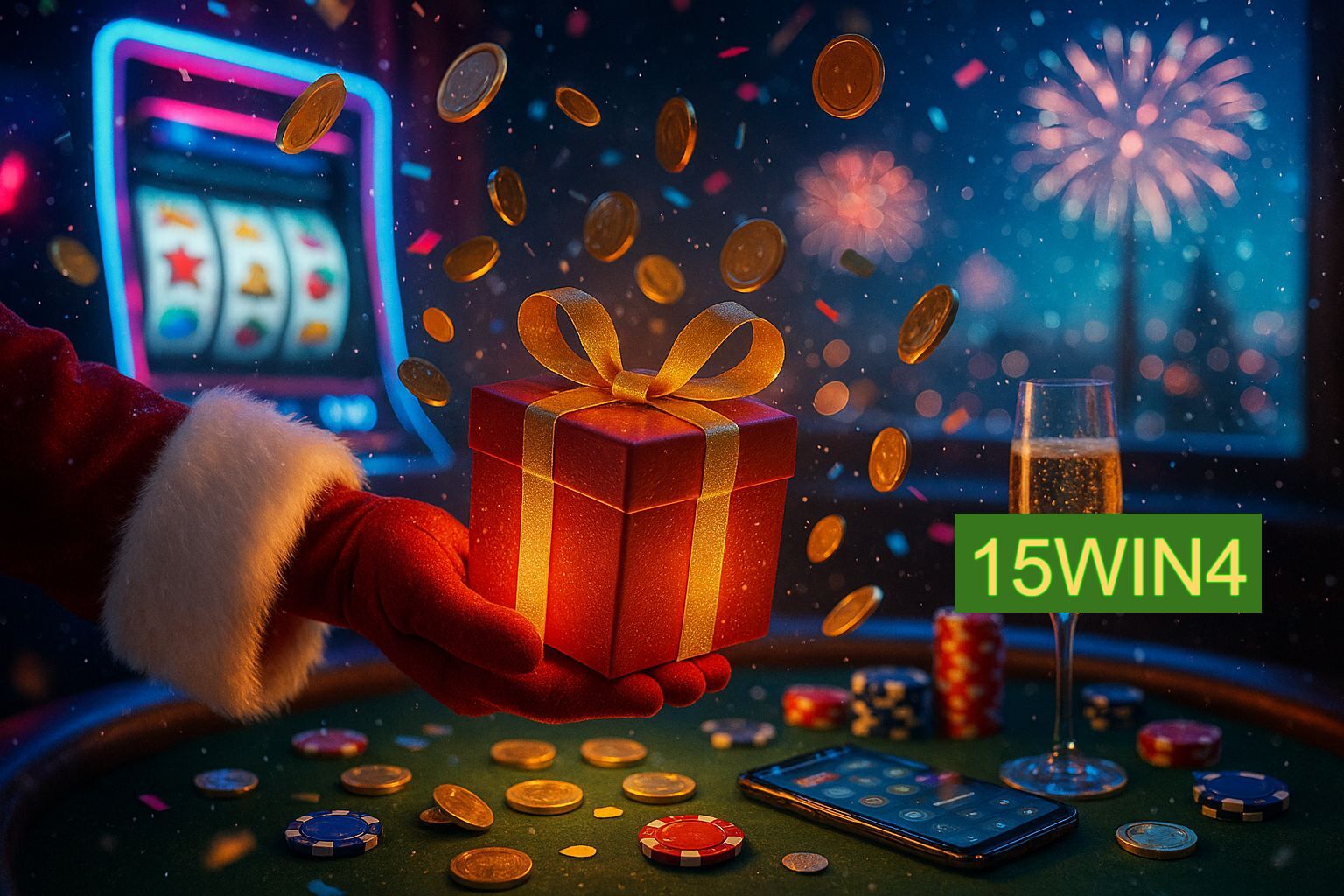 Promoções de Ano Novo no 15WIN4